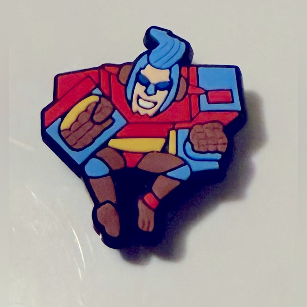(10 for $16) Captain America Croc Charm Shoe Charm Jibbit - Picture 1 of 8